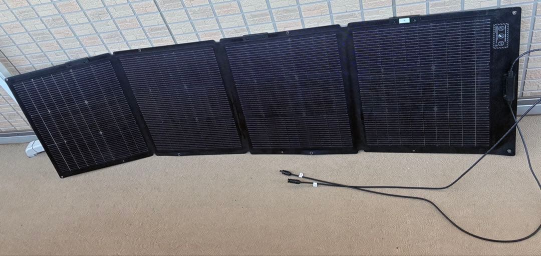 ま*る様 ECOFLOW 220W両面ソーラーパネル Gen2 エコフロー