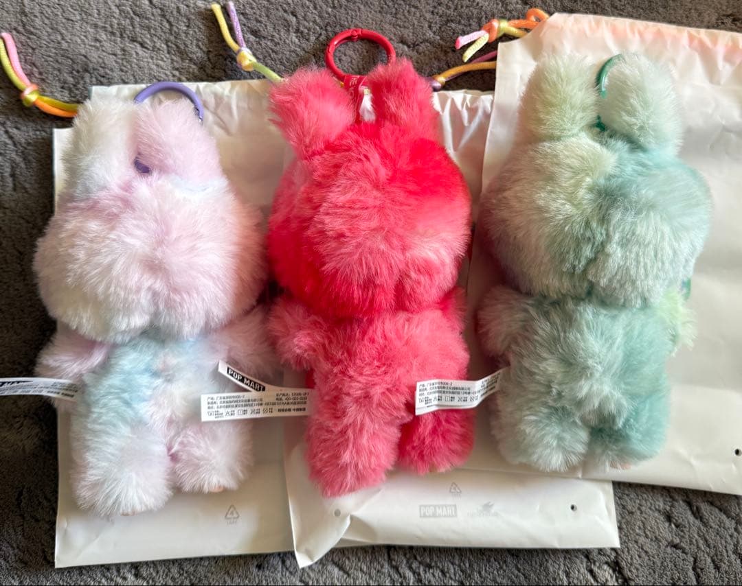 3個セット LABUBU ラブブ Big into Energy LOVE など