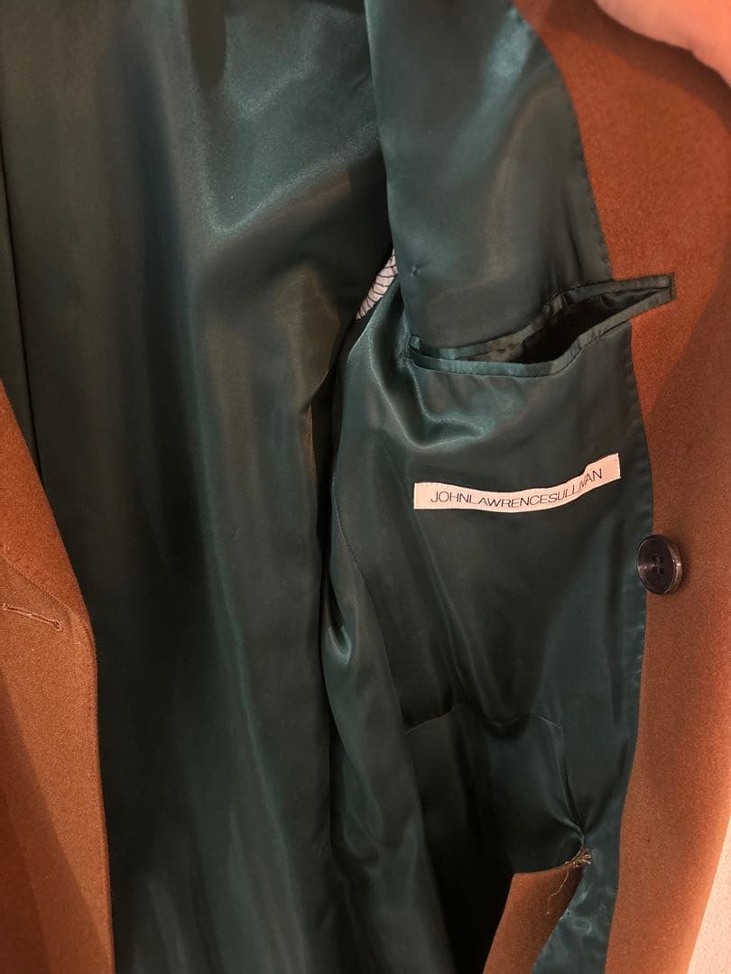 johnlawrencesullivan ブラウンチェスターコート