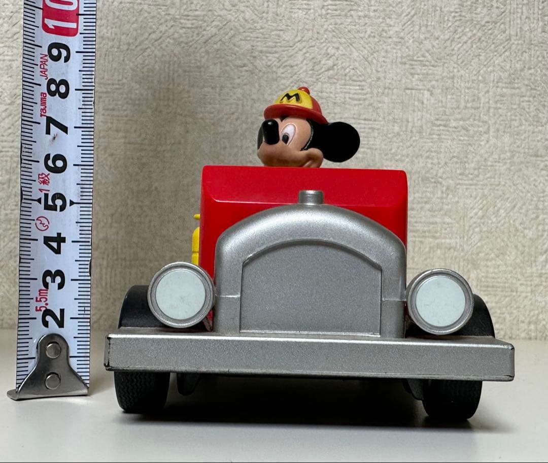 激レア ビンテージ レトロ ミッキーマウス 消防車 ディズニーストア購入