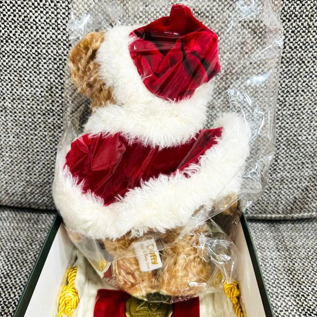 【限定品】シュタイフ ダッフィー 白タグ 箱付 クリスマス テディベア