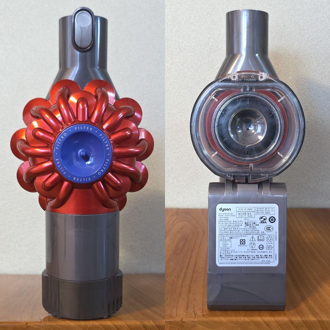 Dyson V6 Fluffy DC74 メンテナンス済み