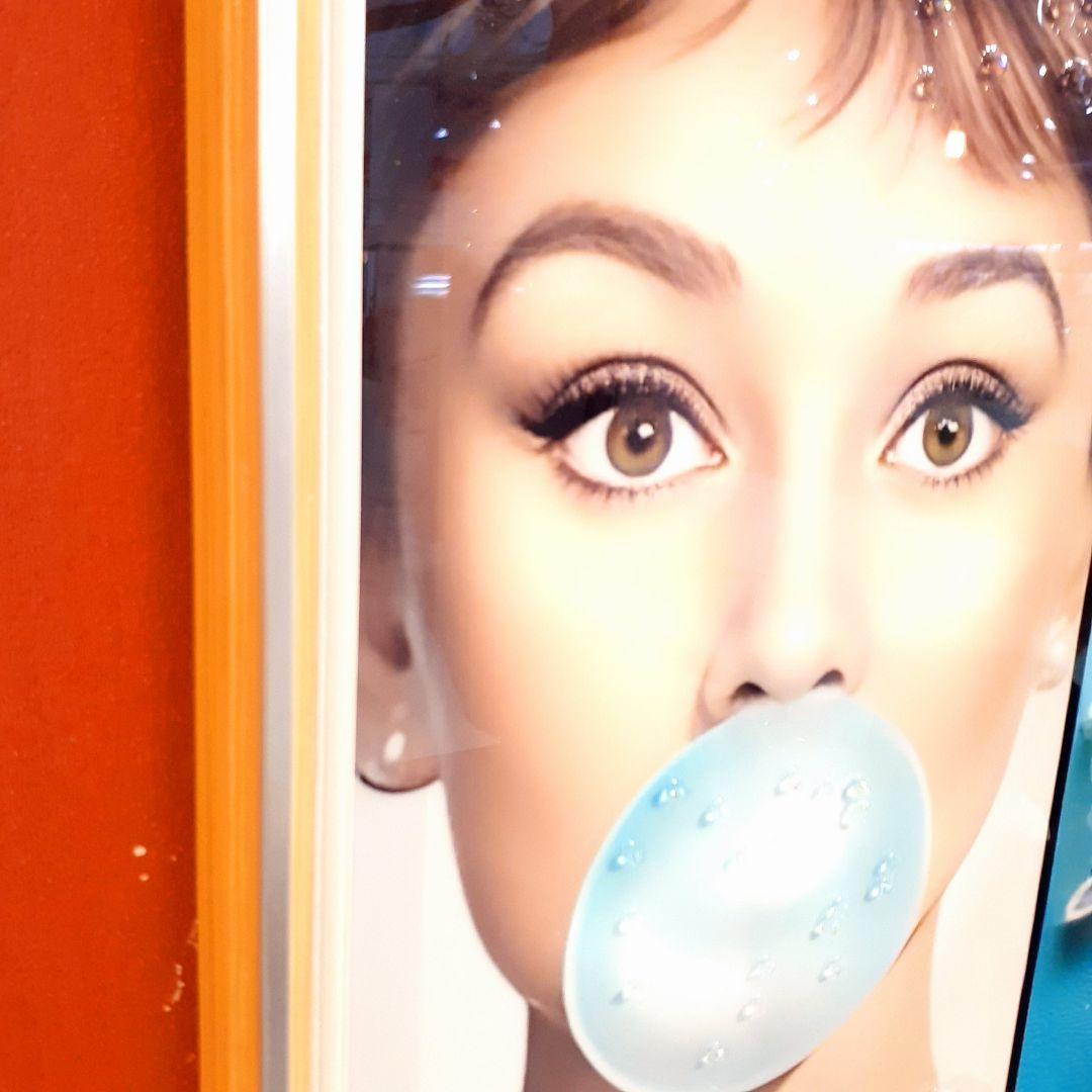 輸入雑貨　天然水晶石　クリスタルアート　ブランドロゴ　『TIFFANY』　宝石