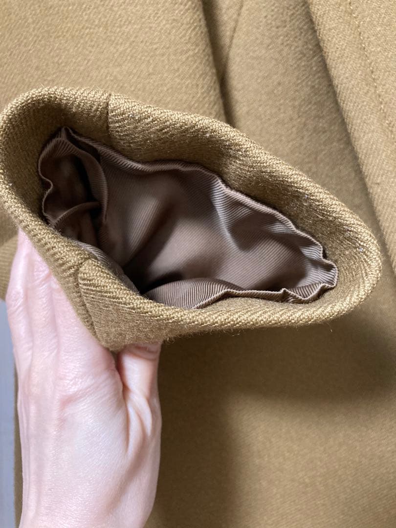 ★１月末までの出品★ Deuxieme Classe キャメル チェスターコート