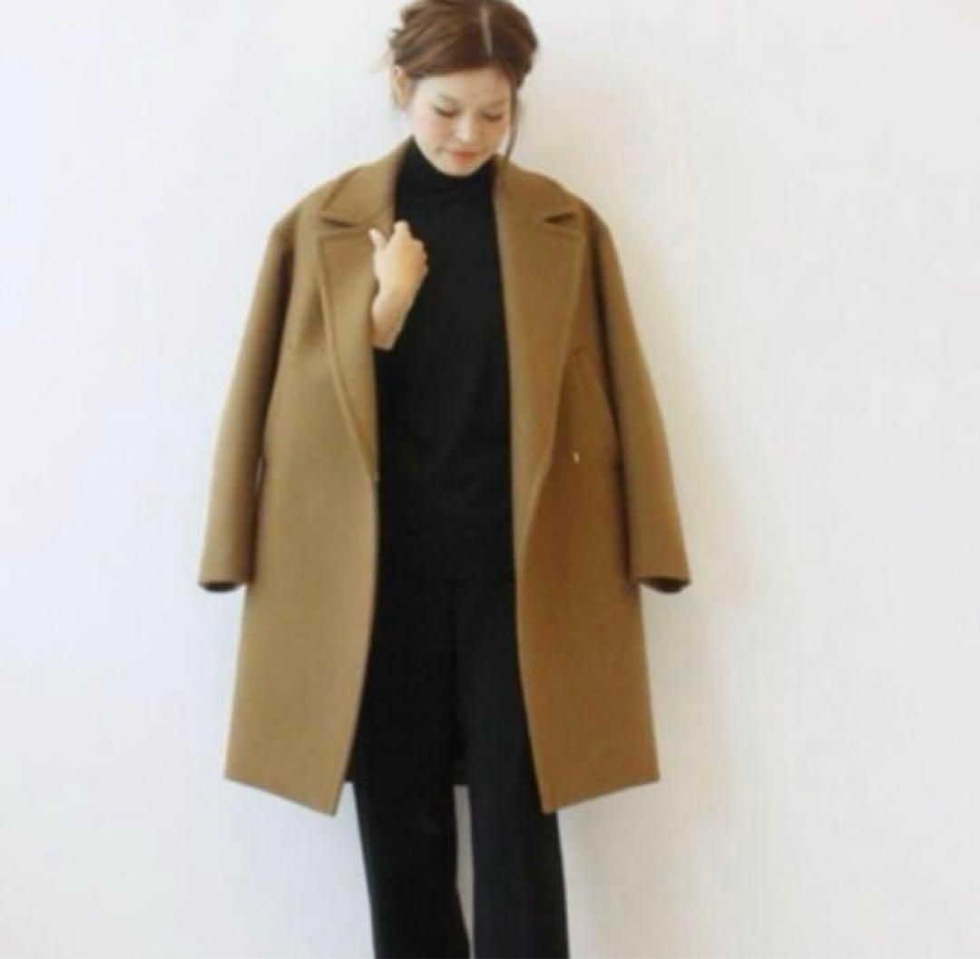 ★１月末までの出品★ Deuxieme Classe キャメル チェスターコート