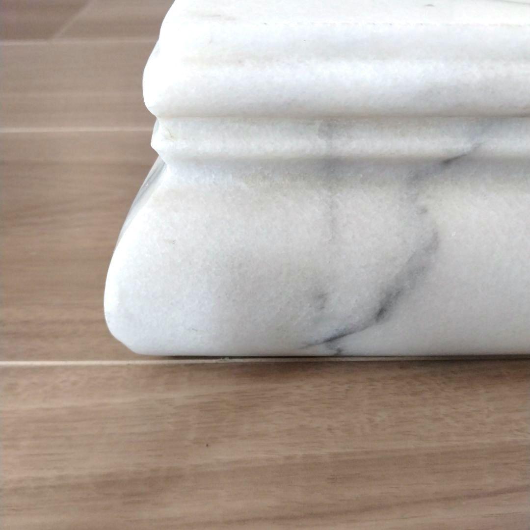 【イタリア製天然大理石】アンティーク花台