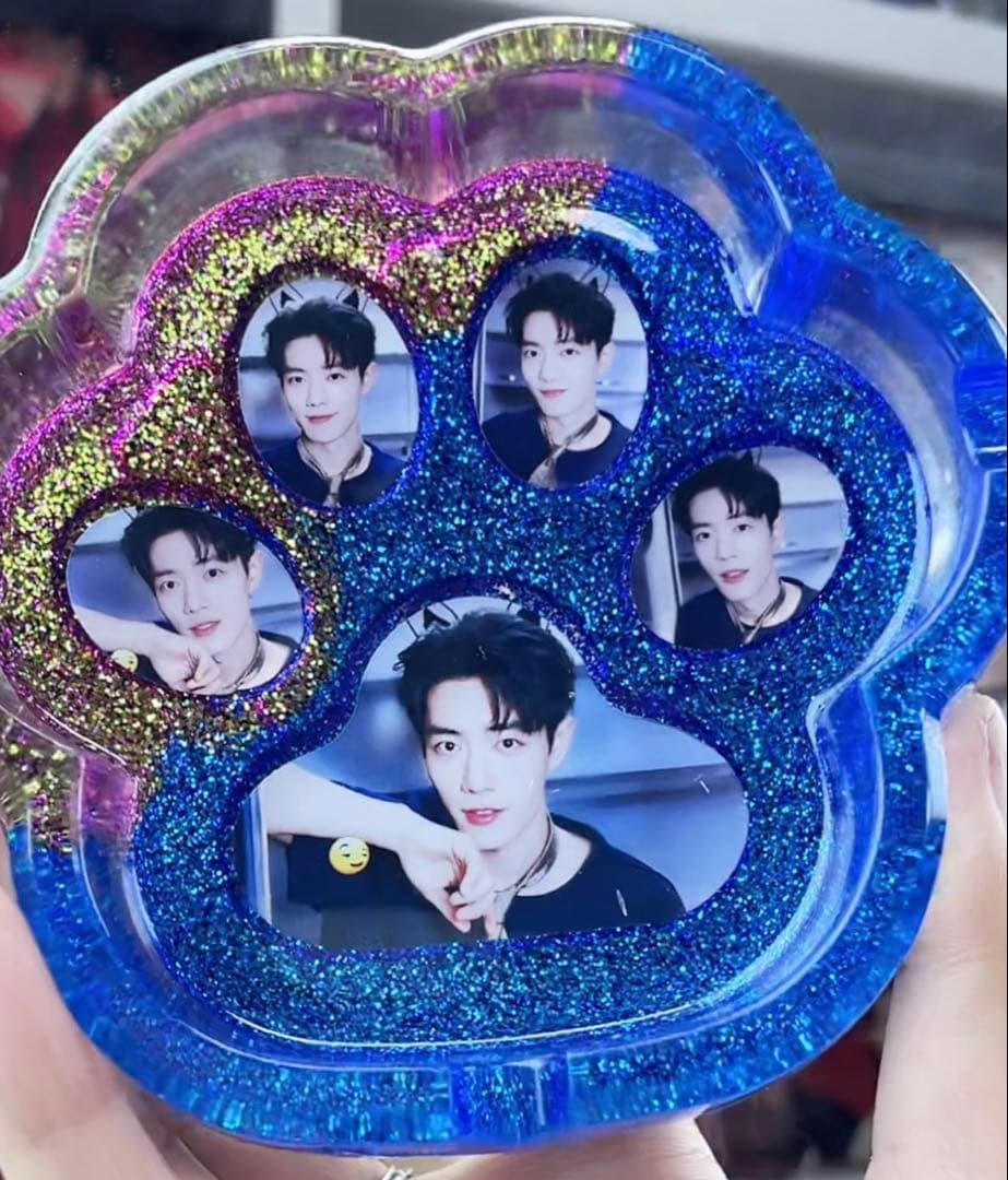 肖戦 新作 ジャンボレジン猫肉球トレー 7点セット❣️確認用❣️