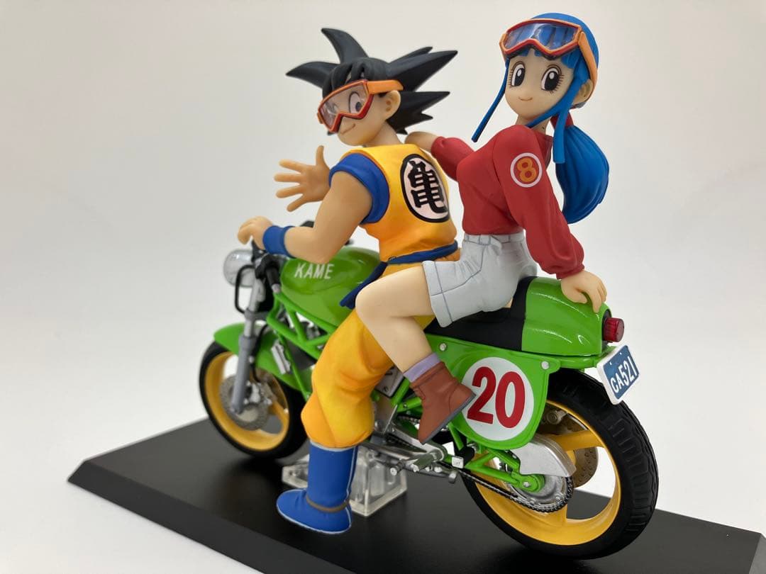 デスクトップリアルマッコイ 孫悟空&チチ ドラゴンボール　フィギュア