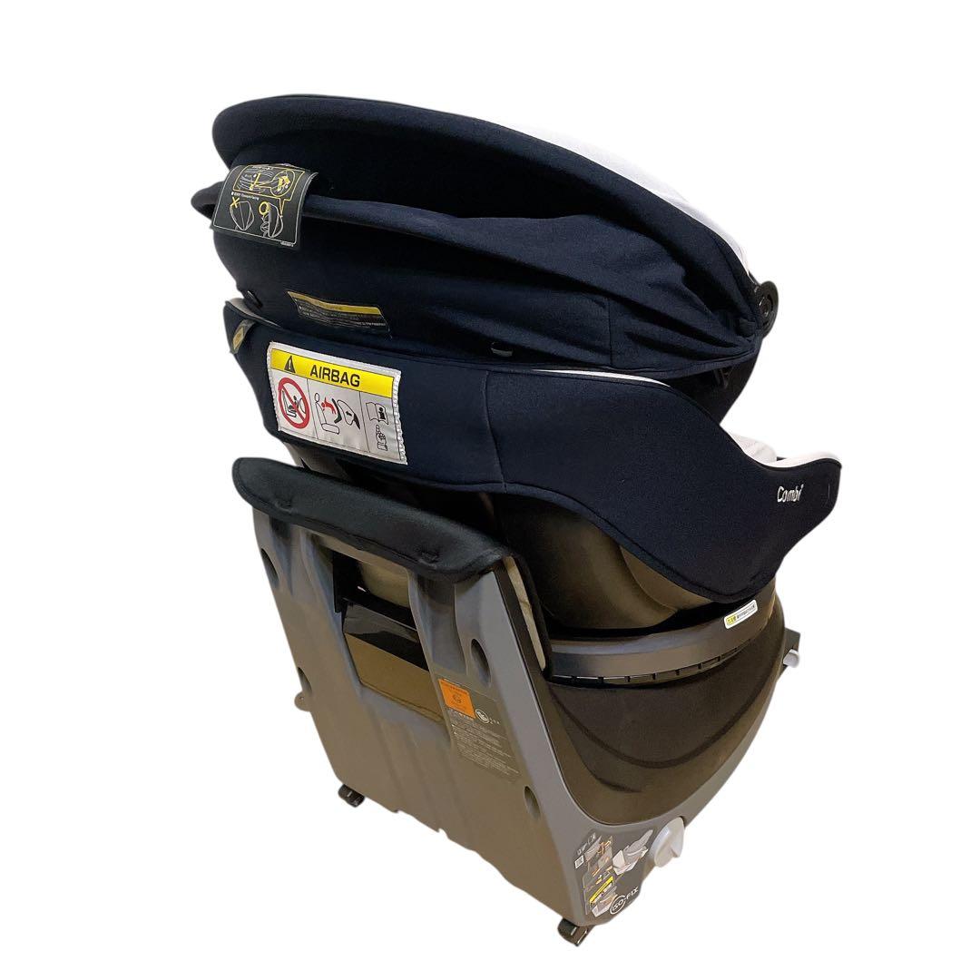 コンビ　クルムーヴスマート　Light ISOFIX ネイビー　新生児