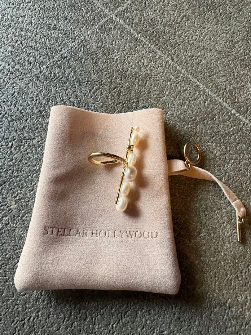 ステラハリウッド　ミューズラインパールリング