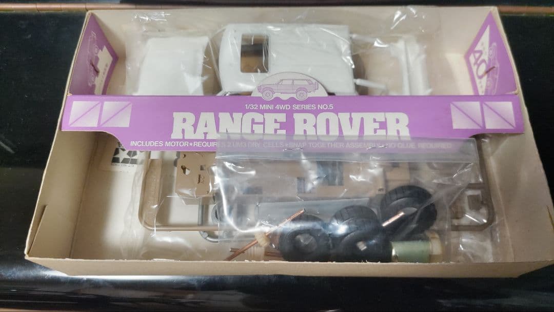 【希少当時物】小鹿タミヤ　ミニ四駆　レインジローバー