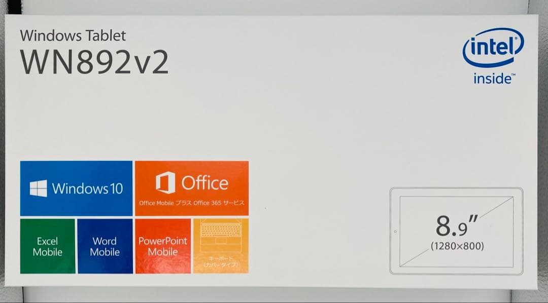 軽量 約383g マウスコンピューター 8.9型タブレットPC WN892v2