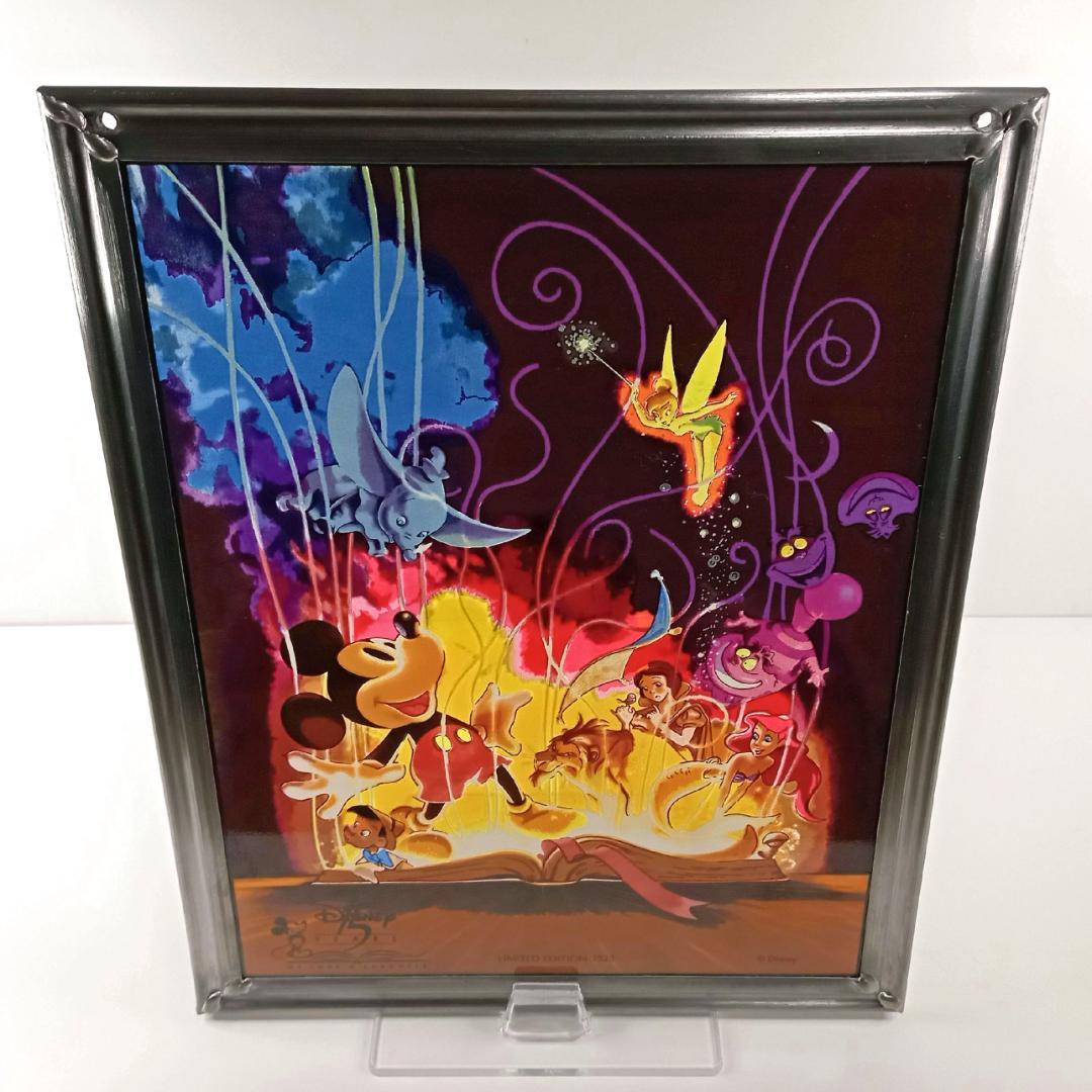 新品ディズニー社 創立75周年ミッキー ステンドグラス グラスマスターズ社