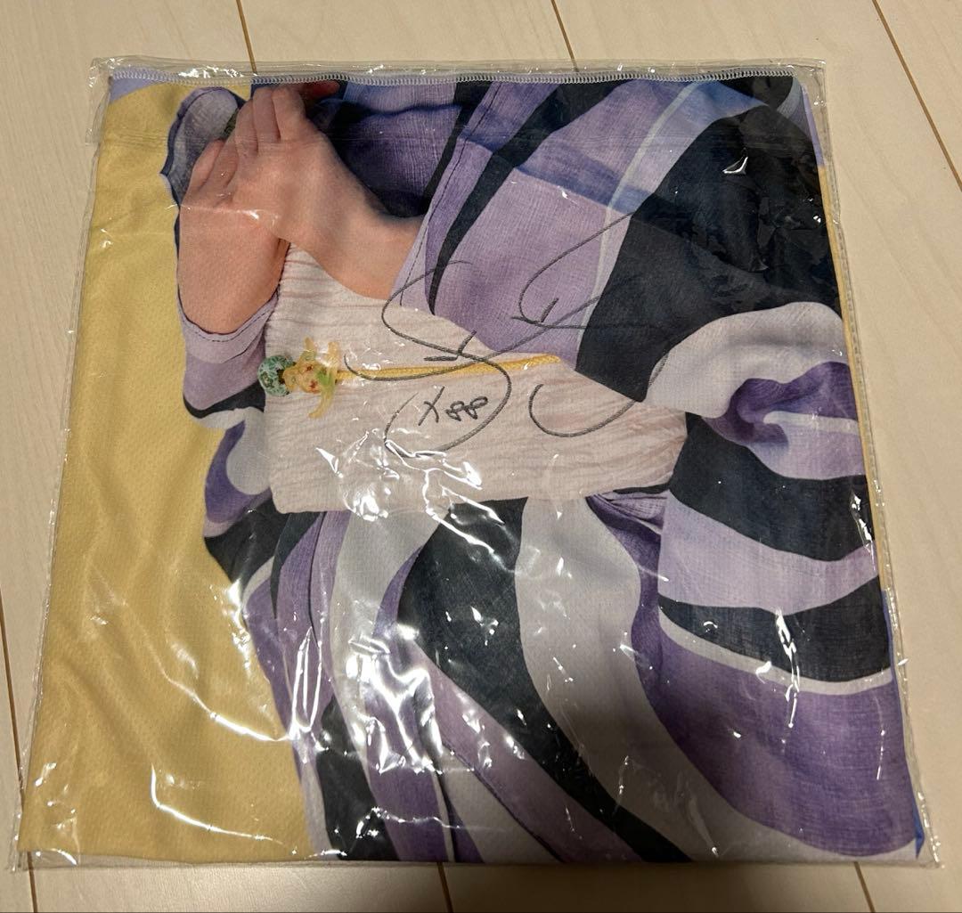 乃木坂46 林瑠奈　個別夏タオル　直筆サイン