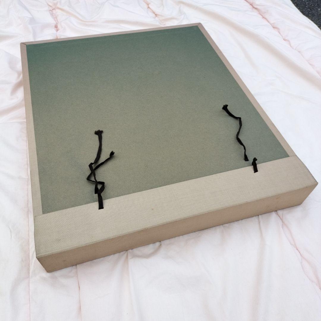 五十畑勝吉　羽咋川　油絵　油彩画