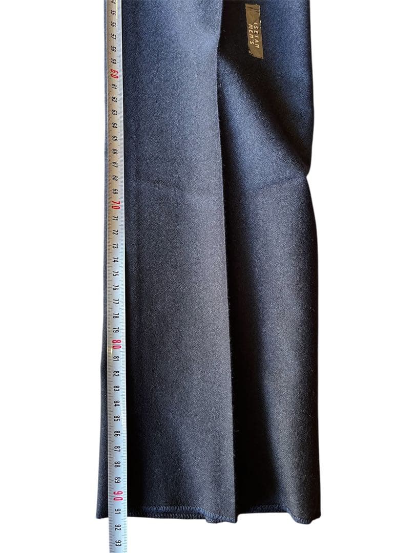 新品未使用/INCOTEX/起毛スラックス/インコテックス/ネイビー46