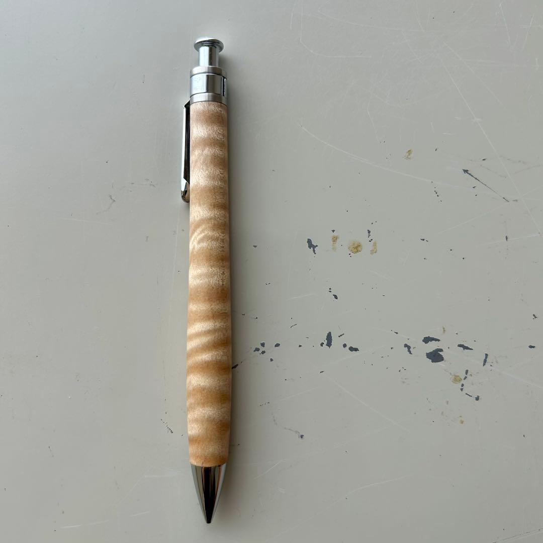 工房楔 カエデ ちぢみ杢 シャープペンシル