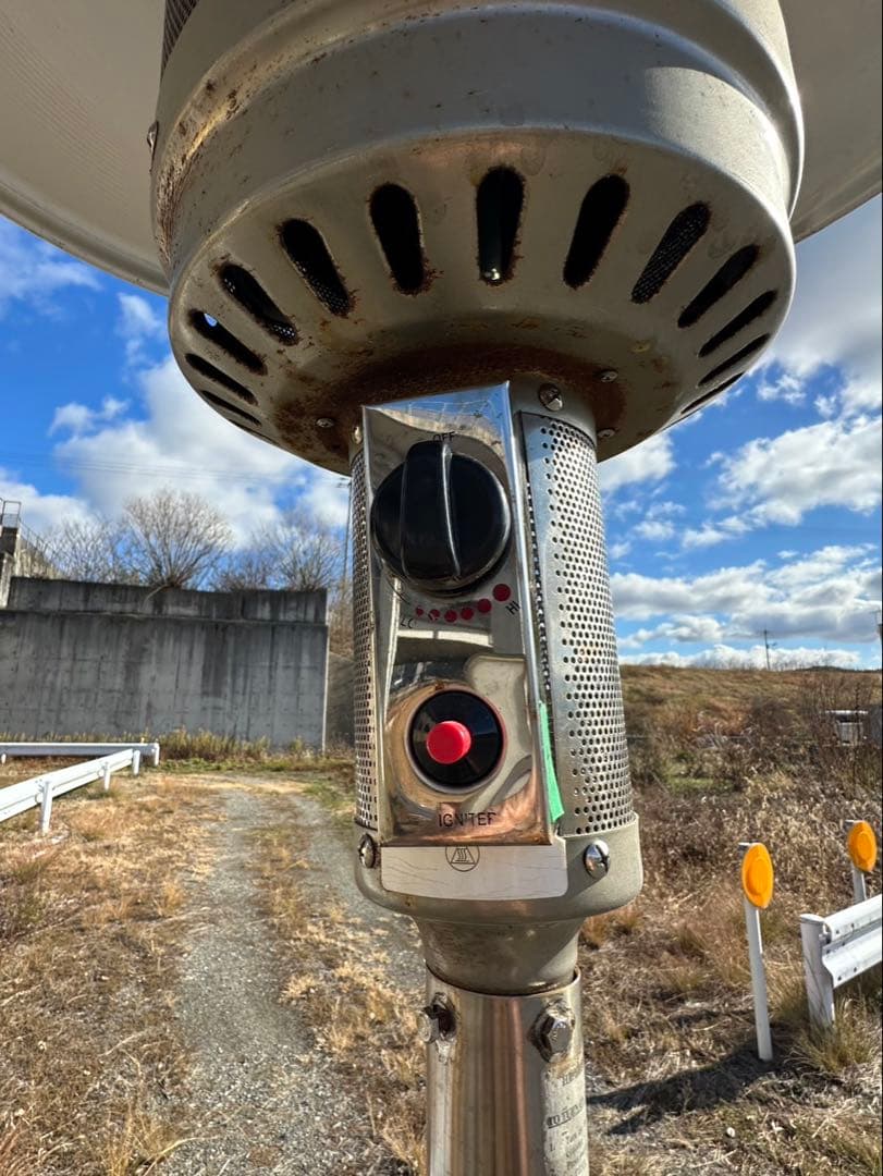 屋外用 パティオヒーター ガスヒーター ステンレス製