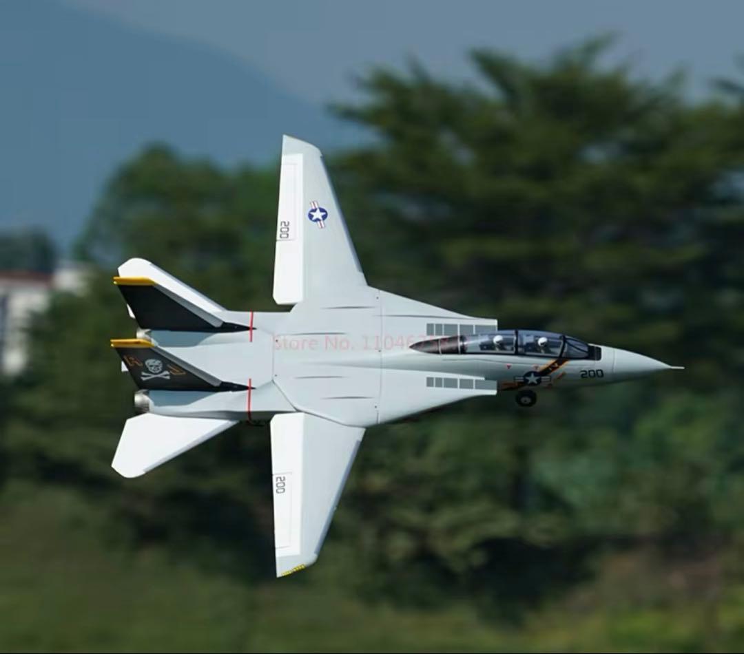 ラジコン飛行機Xfly F14 Twin 40mm PNPキット