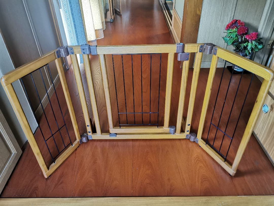 リッチェル ペット用木製おくだけドア付ゲートS゜