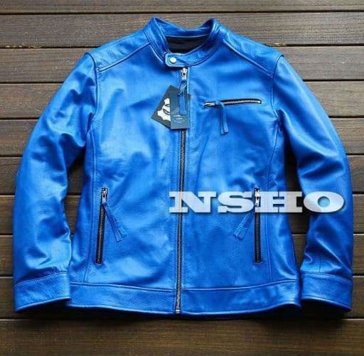 これ以上の値下不可！L【新品】18万円 最高級牛革カウハイド 美ブルーイタリアン