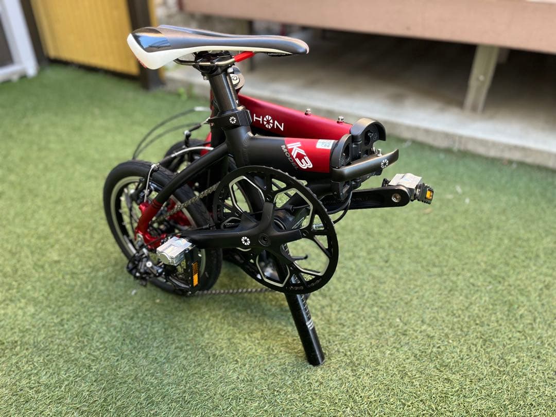 DAHON K3 折りたたみ自転車 赤・黒