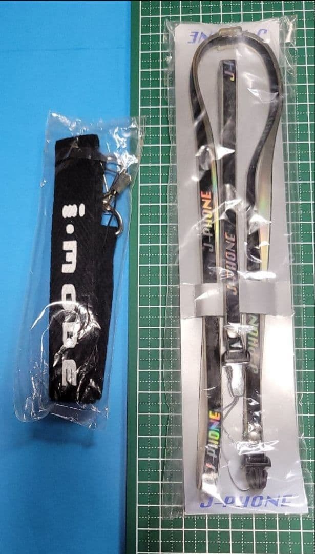 3本セット j-phone ネックストラップ ハンド i-mode レトロ