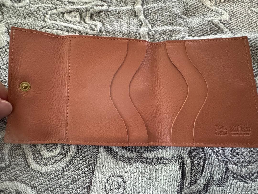 イルビゾンテ　二つ折り財布　ピンク