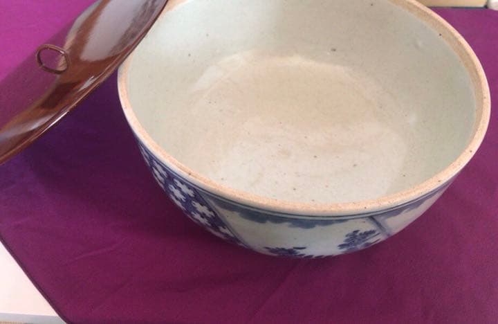 茶道具　古伊万里水指☆共箱☆おまけ☆湯呑み付き☆