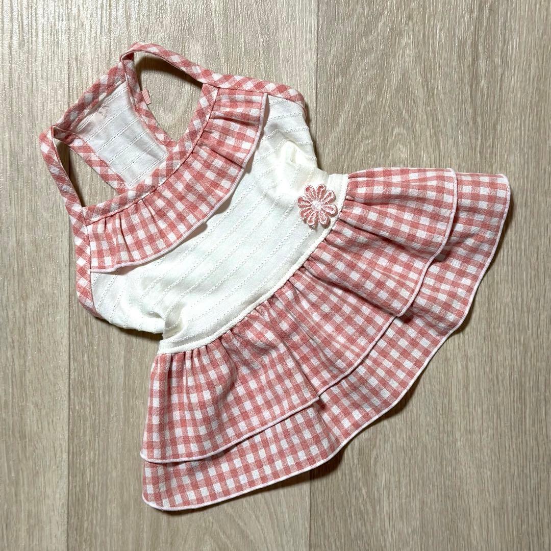 犬服☆ハンドメイド♡キャミワンピース