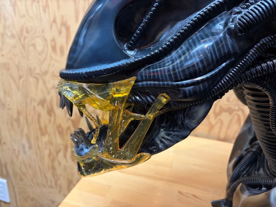 【メーカー不明】エイリアンフィギュア ライフサイズ 1/1 バスト等身大