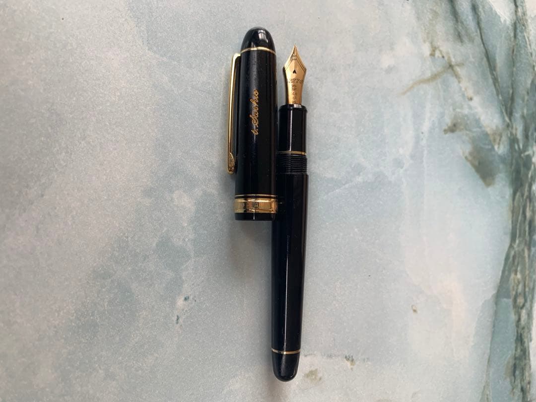 プラチナ万年筆　センチュリー #3776 14k UEF