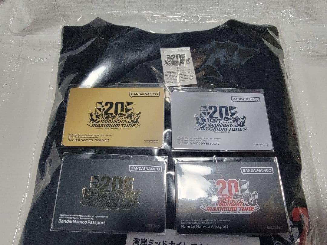 湾岸ミッドナイト 20周年キャンペーン Tシャツ XL　限定バナパス