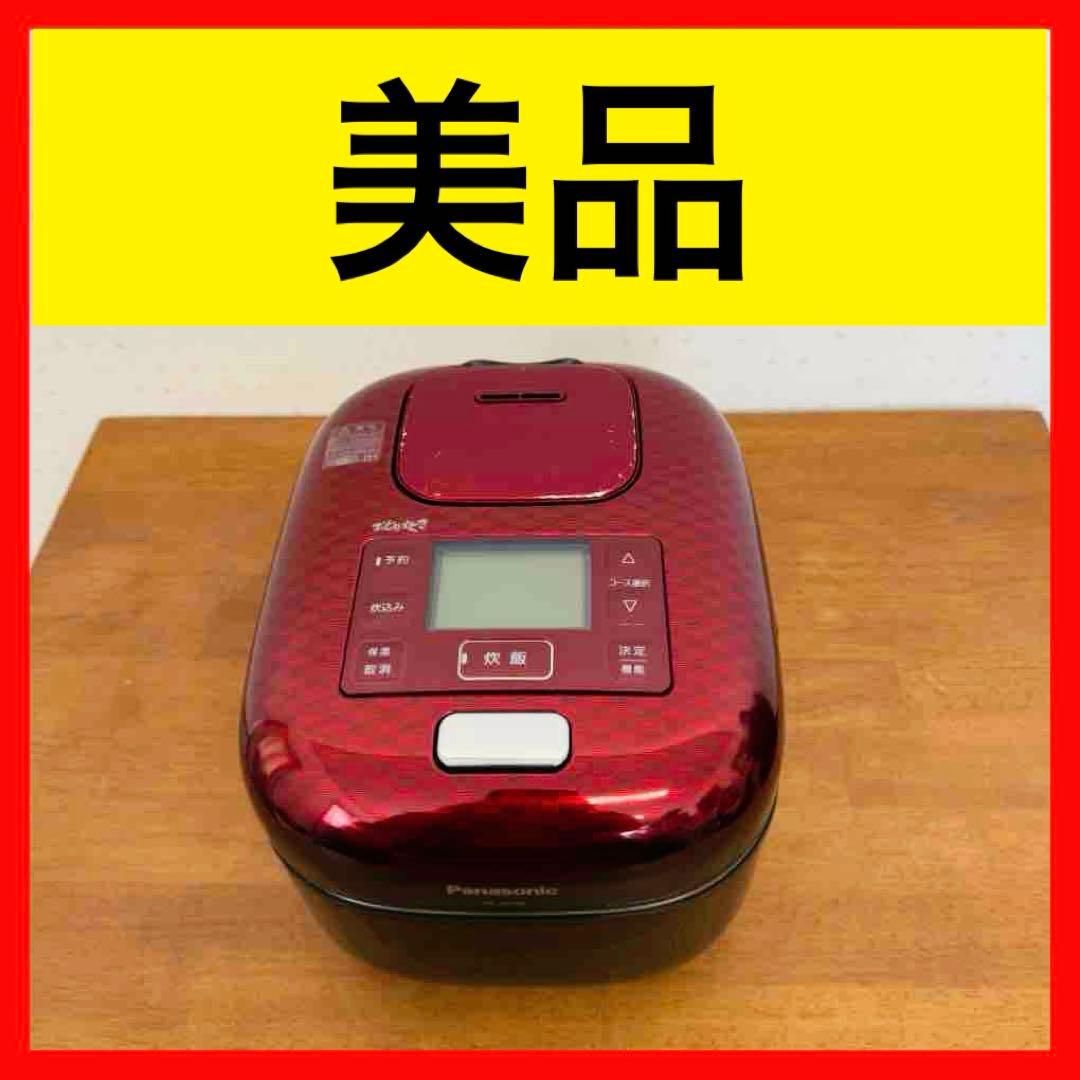 ● 美品 Panasonic 炊飯器 SR-JX058 3合炊き