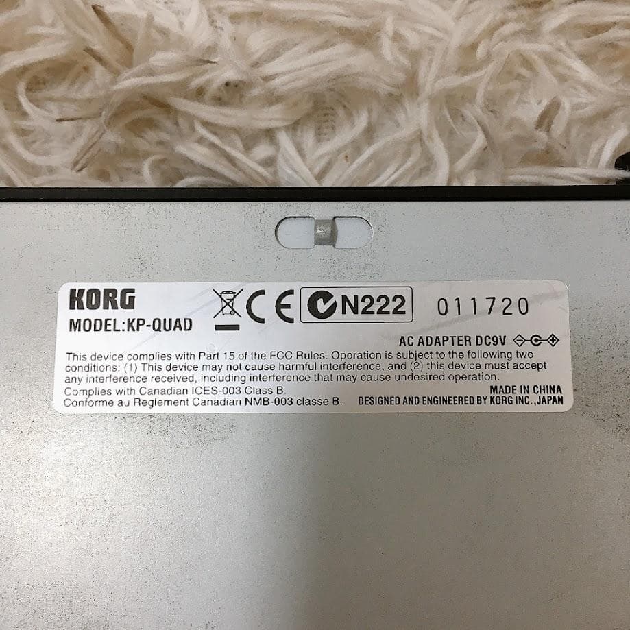 コルグ KORG KAOSS PAD QUAD エフェクター カオスパッド