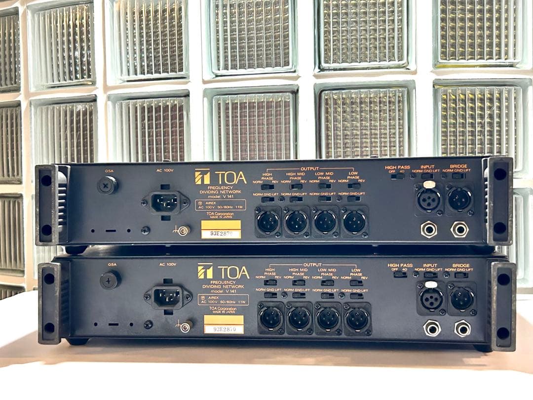 【ジャンク扱】TOA/V 141（検索用）チャンデバ/デバイダー/クロスオーバー
