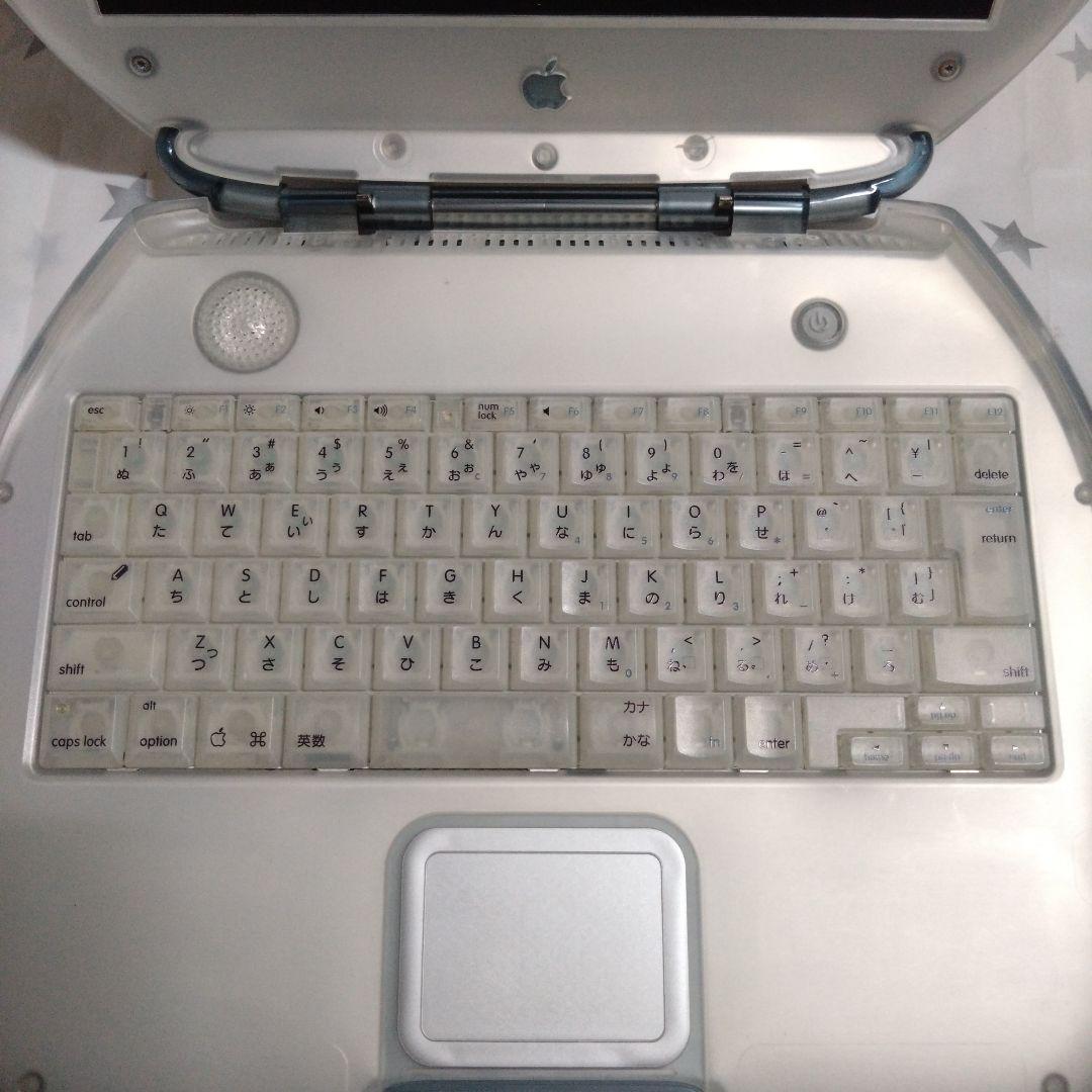 ジャンク品 iBook アイブック apple M2453 クラムシェル ブルー