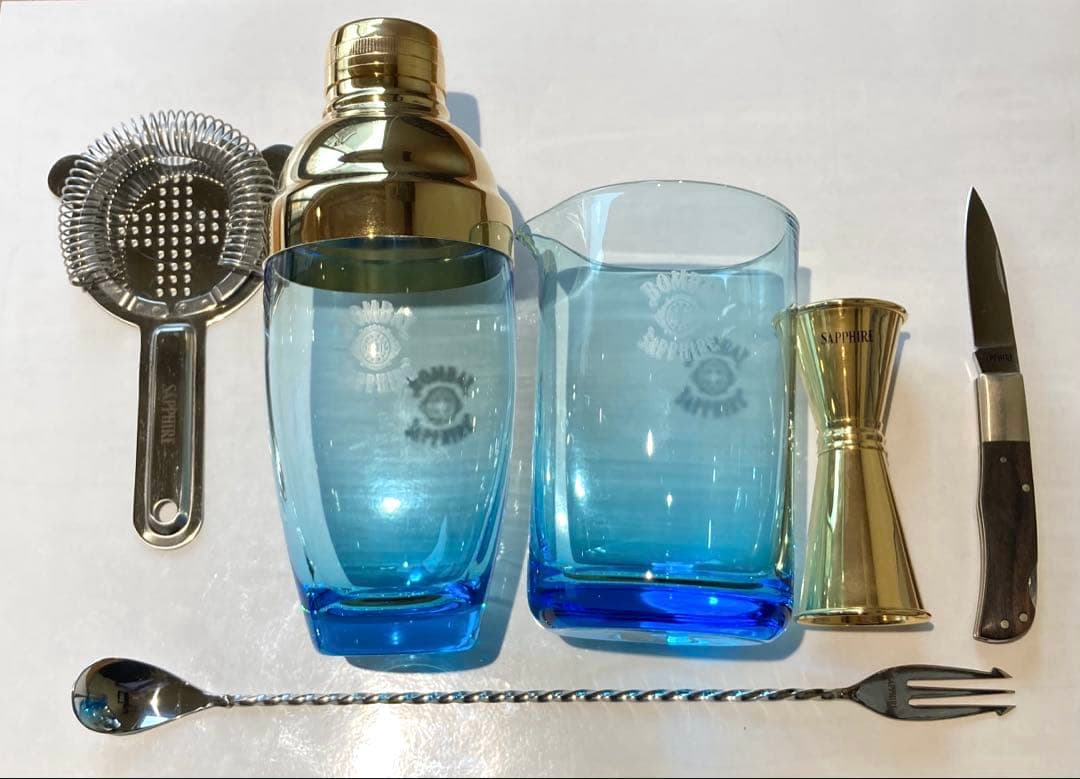 レア品！ボンベイサファイア　カクテルシェイカーセット