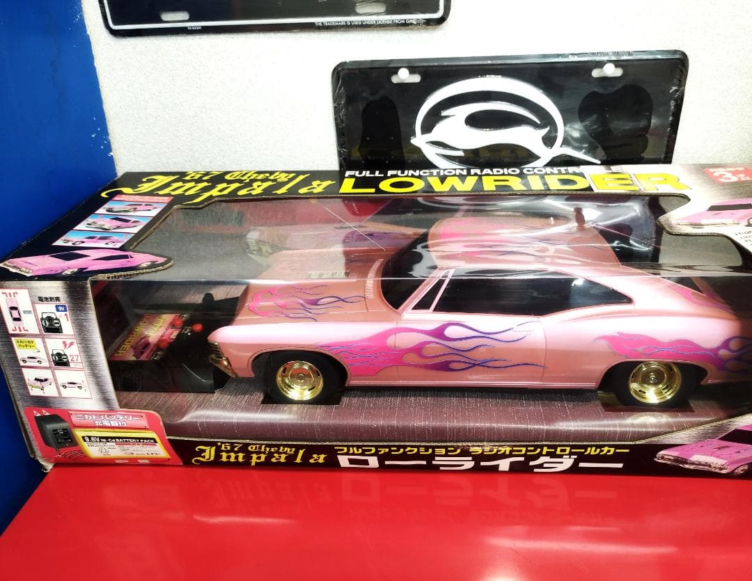 Impala 67 インパラ ラジコン ローライダー 箱 取説 付属品