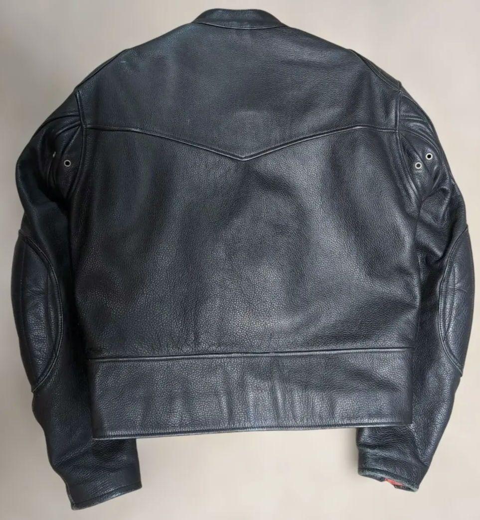 T*N様 KADOYA　本革ジャケット　ライダースジャケット ブラック LL