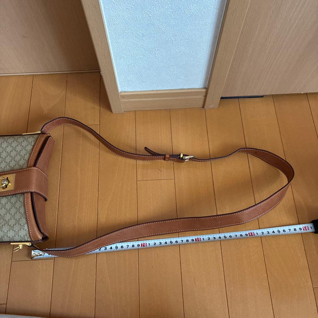 CELINE ショルダーバッグ ベージュ/ブラウン