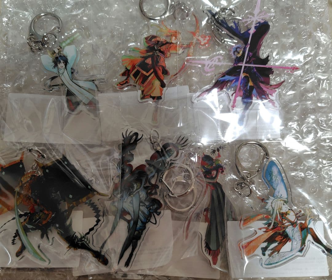 送込】FateSamuraiRemnant2周年オンラインくじアクキー7種セット