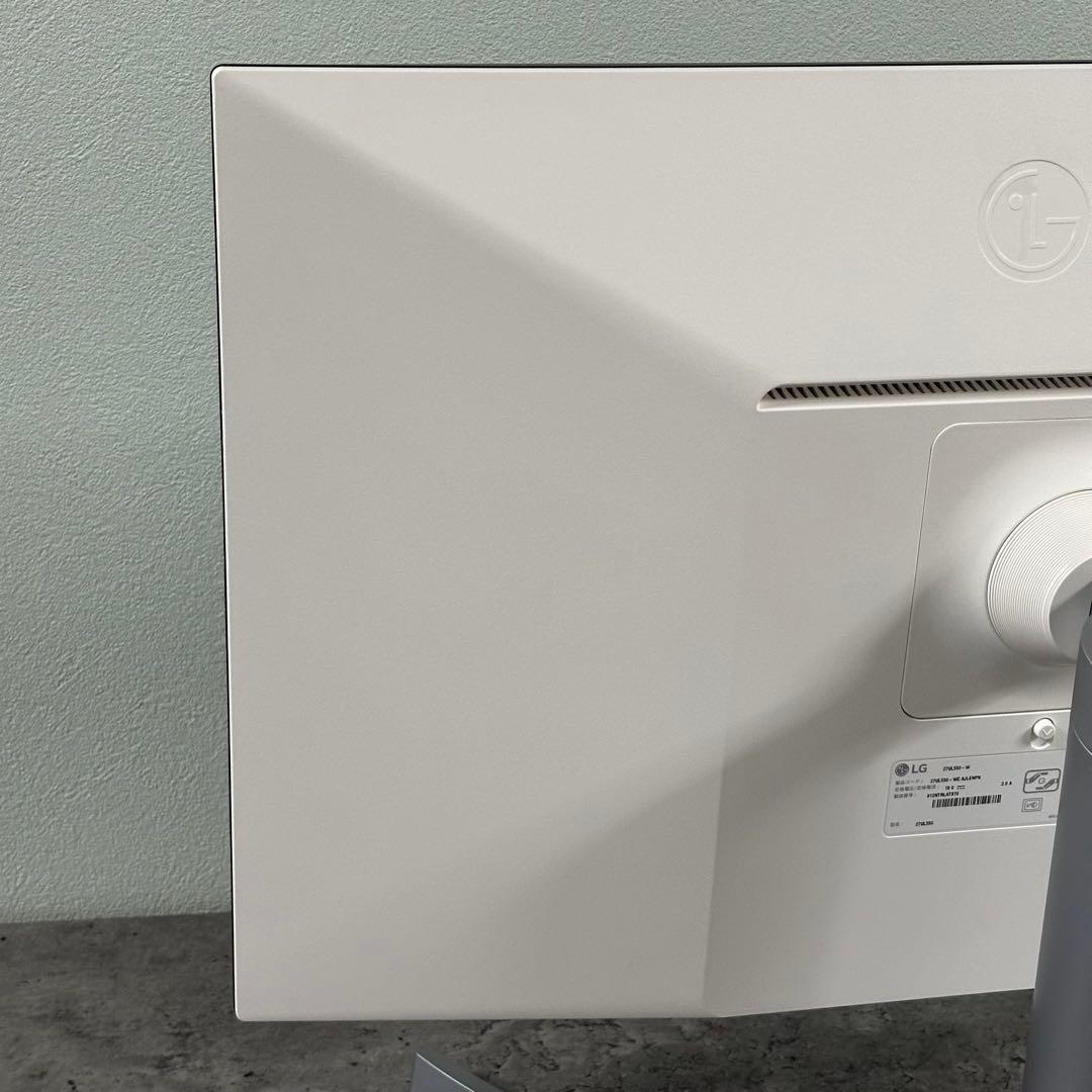 LG 27UL550-W 27型 4K 液晶ディスプレイ HDR対応