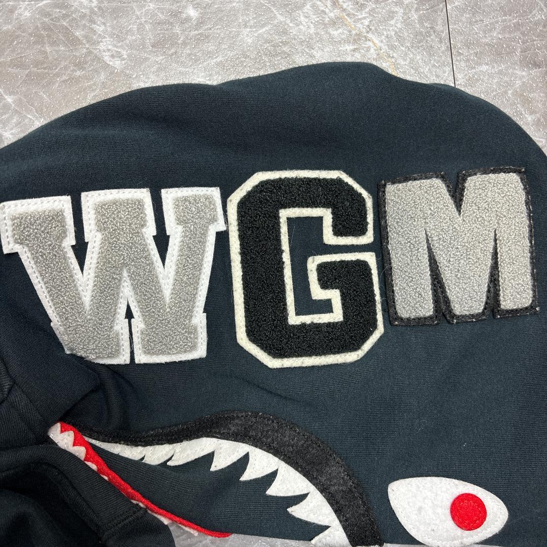 希少 APE PUMA シャークパーカー フーディー カモ 迷彩 XS ブラック