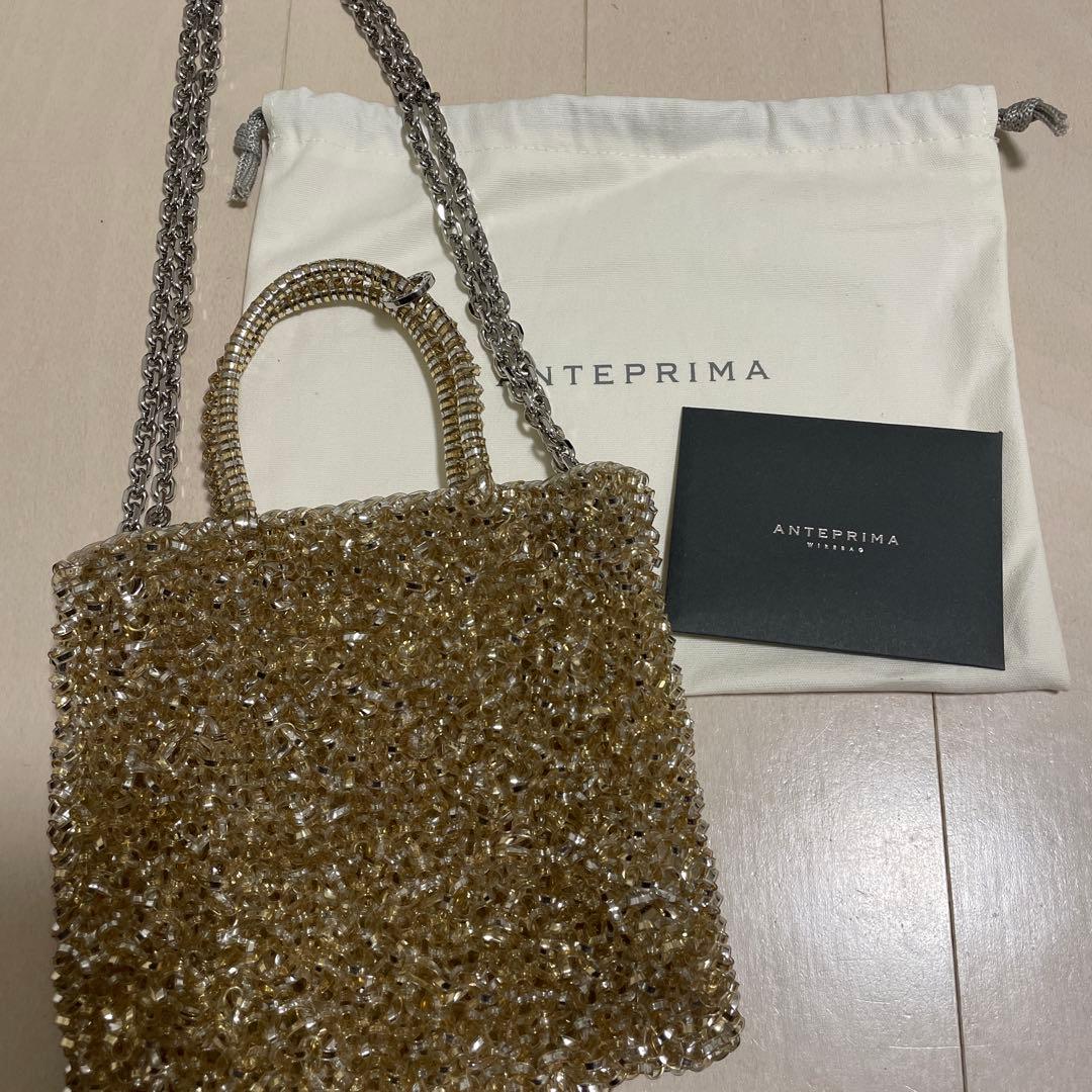 ANTEPRIMA スタンダード ミニアトゥーラ シルバーゴールド