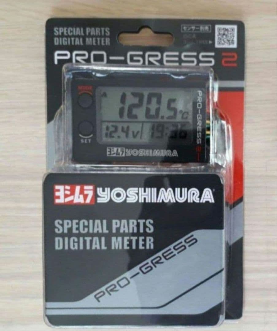 Eタイプ　ヨシムラ　油温計　PRO-GRESS2 マルチテンプメーター