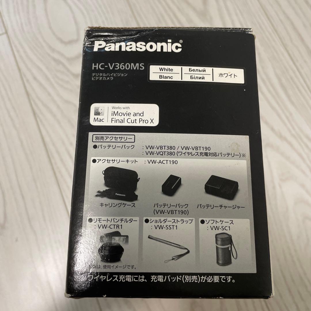 Panasonic HC-V360MS ビデオカメラ 本体