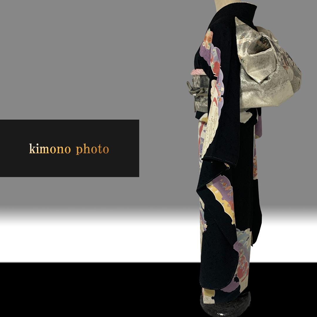 【新品、未使用】振袖7点フルセット【極上逸品】正絹【金彩手描き友禅】トールサイズ