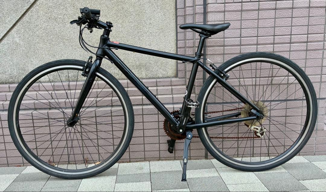 FUJI フジRAIZ 2023年　クロスバイク　マットブラック　18段　東京