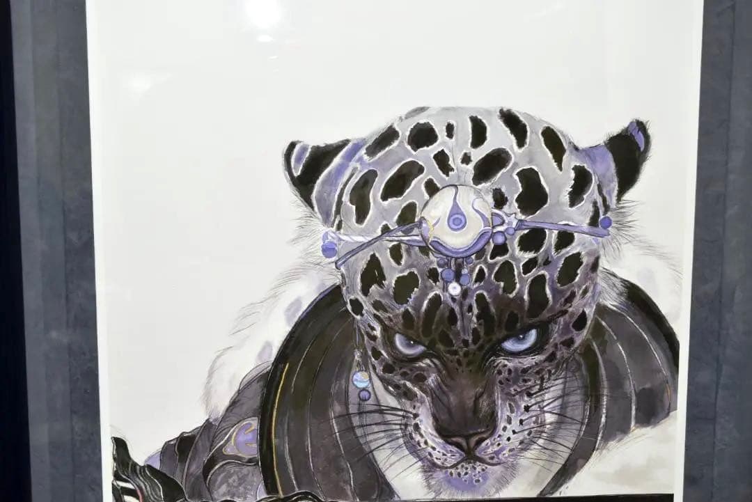 天野喜孝 異形の将軍 39/60 版画 直筆サイン入 アールビバン グインサーガ